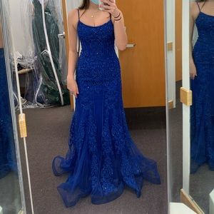 Blue Prom Dress